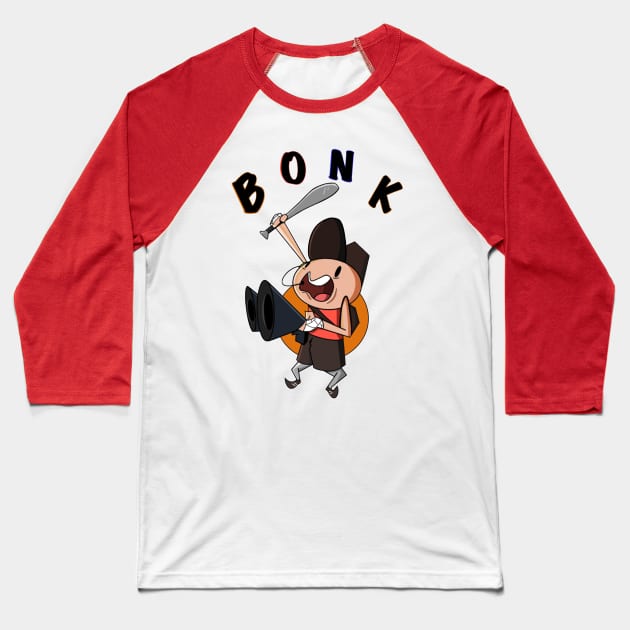 Bonk! Baseball T-Shirt by AshTheCanadian